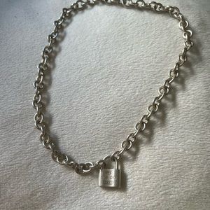 Tiffany Padlock Choker Necklace